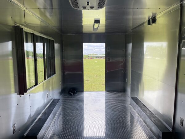 8.5 x 20 Tandem Concession Trailer - Sinks - Finished Interior - Electrical - A/C - Image 5