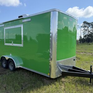 7×16 Tandem Axle – Finished interior – Electrical – Sink Package – A/C