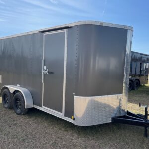 7x14 Tandem Axle - Double Rear Doors - Side Door - 6 Foot 6 Inches