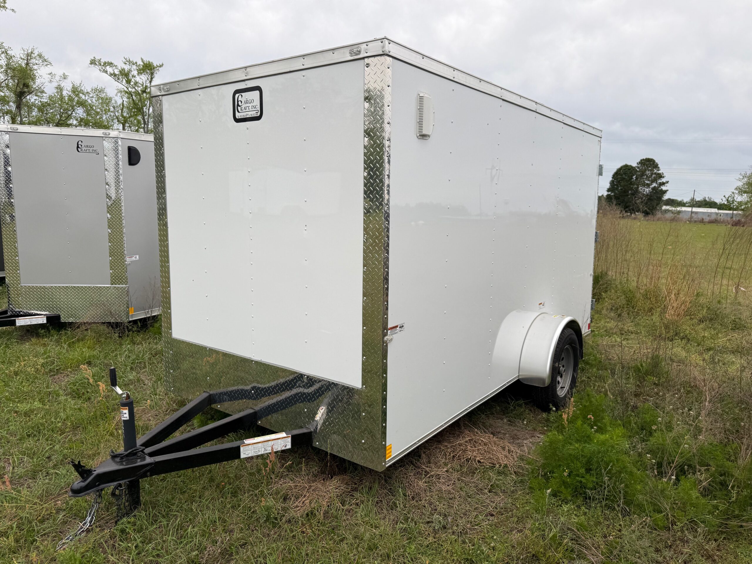 6×12 Single Axle – Double Rear Doors – 6 foot 3 Inch Ceiling Height - Image 2