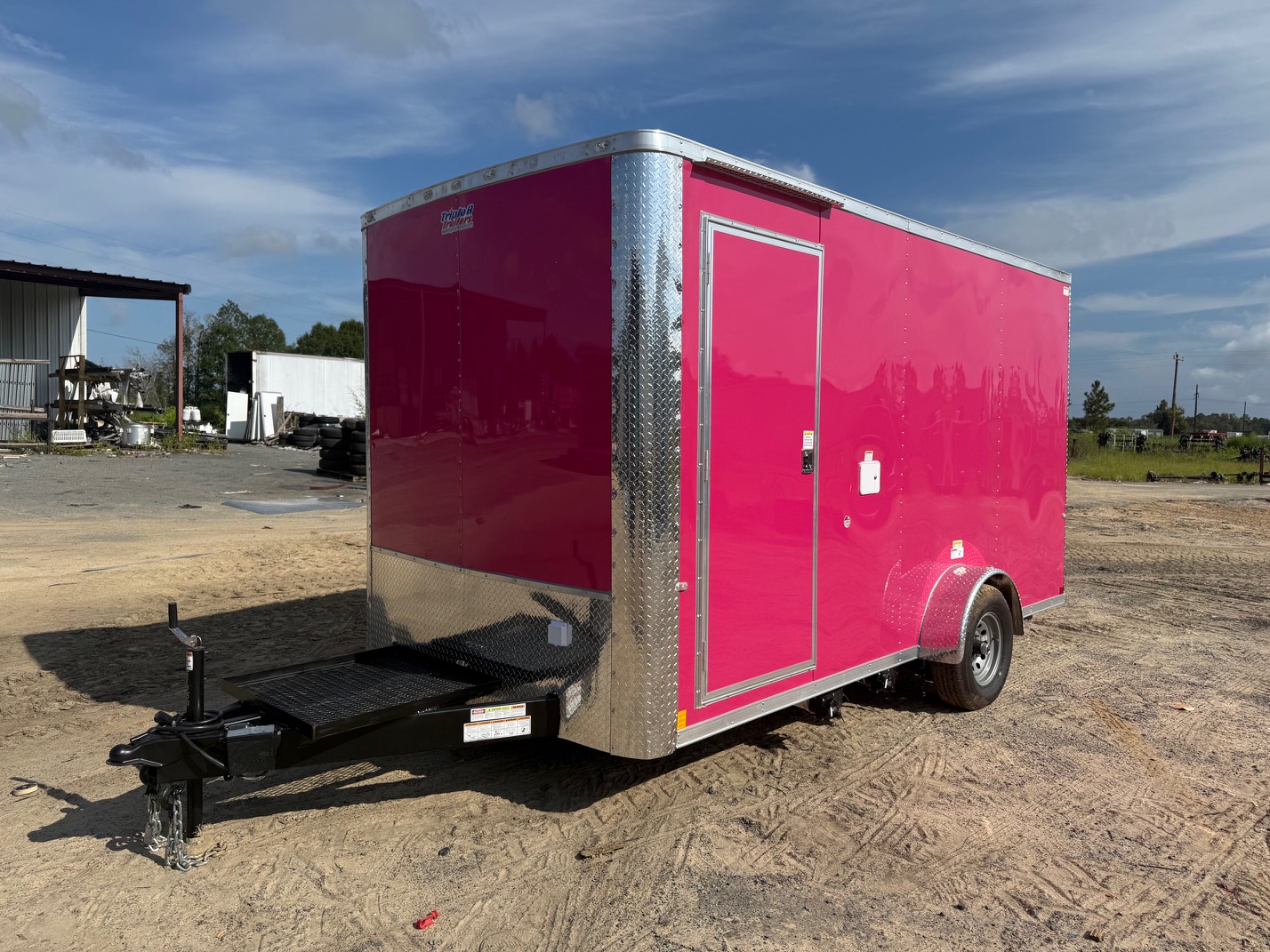 7×14 Single Axle Concession Trailer- Sink Package – Finished Interior – 7 Foot Ceiling – Bathroom Package - Image 2