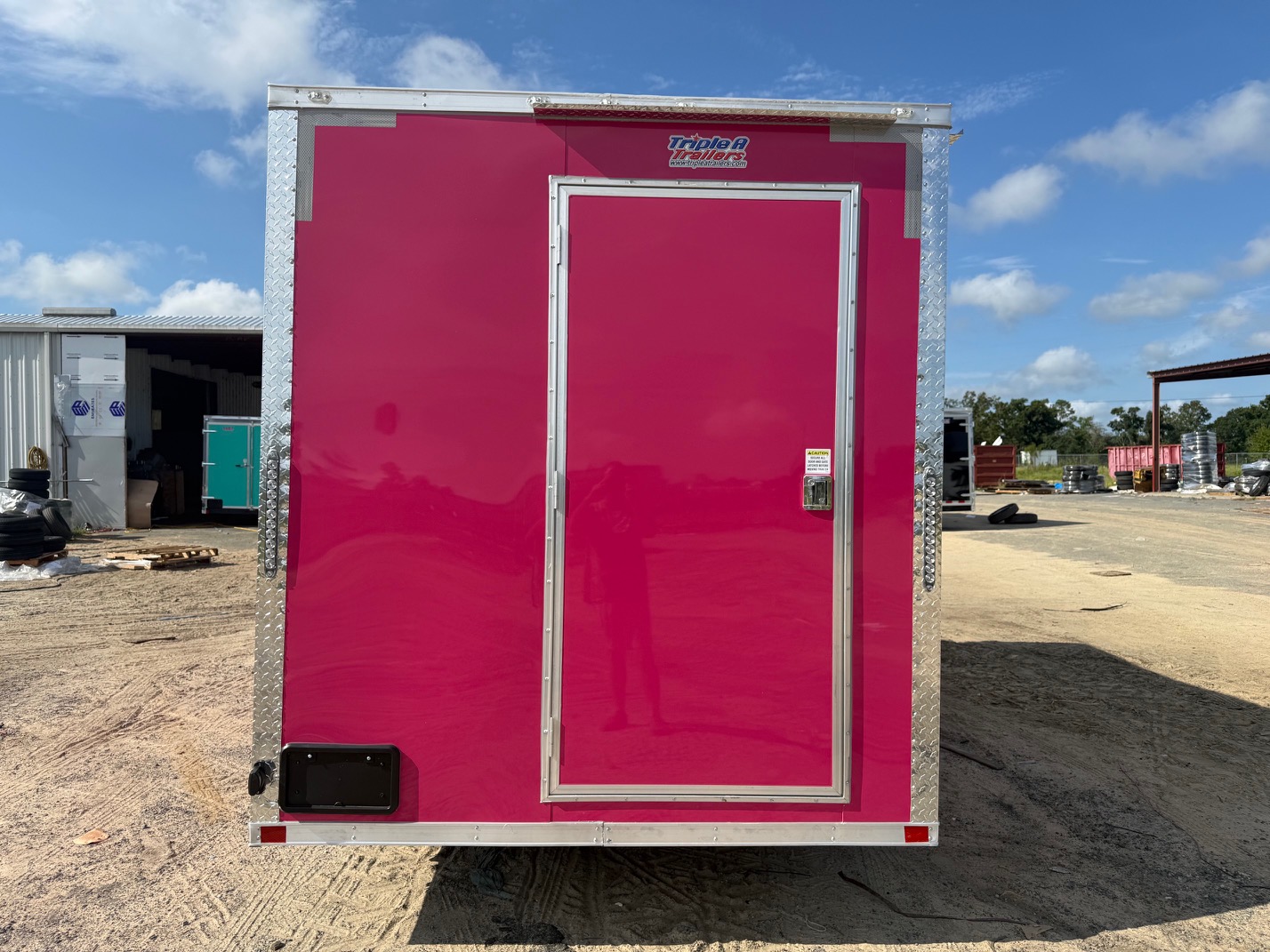 7×14 Single Axle Concession Trailer- Sink Package – Finished Interior – 7 Foot Ceiling – Bathroom Package - Image 3